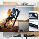 Vara De Pesca Telescópica Dobrável Com Carretel + Isca Artificial (BRINDE)